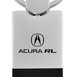 Acura RL Duo Leather / Chrome Key Chain Fob - Official Licensed