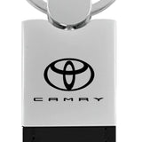 Toyota Camry Duo Leather / Chrome Key Chain Fob - Official Licensed