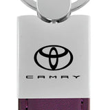 Toyota Camry Duo Leather / Chrome Key Chain Fob - Official Licensed