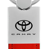 Toyota Camry Duo Leather / Chrome Key Chain Fob - Official Licensed