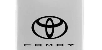 Toyota Camry Duo Leather / Chrome Key Chain Fob - Official Licensed