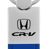 Honda CR-V Duo Leather / Chrome Key Chain Fob - Official Licensed