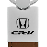 Honda CR-V Duo Leather / Chrome Key Chain Fob - Official Licensed