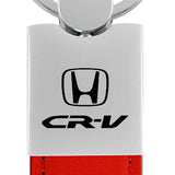 Honda CR-V Duo Leather / Chrome Key Chain Fob - Official Licensed