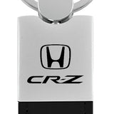 Honda CR-Z Duo Leather / Chrome Key Chain Fob - Official Licensed