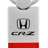 Honda CR-Z Duo Leather / Chrome Key Chain Fob - Official Licensed