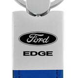 Ford Edge Duo Leather / Chrome Key Chain Fob - Official Licensed