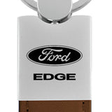 Ford Edge Duo Leather / Chrome Key Chain Fob - Official Licensed