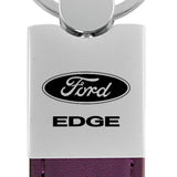 Ford Edge Duo Leather / Chrome Key Chain Fob - Official Licensed