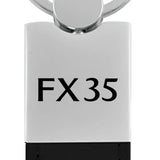 Infiniti FX35 Duo Leather / Chrome Key Chain Fob - Official Licensed