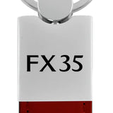 Infiniti FX35 Duo Leather / Chrome Key Chain Fob - Official Licensed