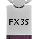 Infiniti FX35 Duo Leather / Chrome Key Chain Fob - Official Licensed