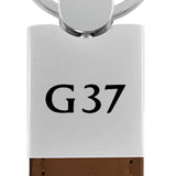 Infiniti G37 Duo Leather / Chrome Key Chain Fob - Official Licensed