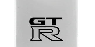 Nissan GTR Duo Leather / Chrome Key Chain Fob - Official Licensed