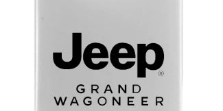 Jeep Grand Wagoneer Duo Leather / Chrome Key Chain Fob - Official Licensed