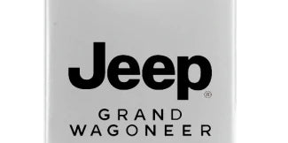 Jeep Grand Wagoneer Duo Leather / Chrome Key Chain Fob - Official Licensed