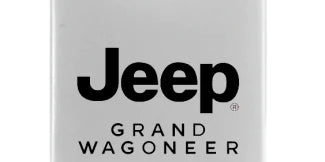 Jeep Grand Wagoneer Duo Leather / Chrome Key Chain Fob - Official Licensed