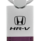 Honda HR-V Duo Leather / Chrome Key Chain Fob - Official Licensed
