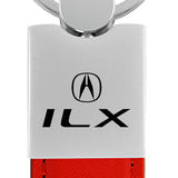 Acura ILX Duo Leather / Chrome Key Chain Fob - Official Licensed