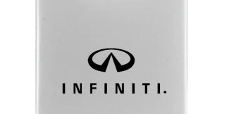 Infiniti Duo Leather / Chrome Key Chain Fob - Official Licensed