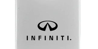 Infiniti Duo Leather / Chrome Key Chain Fob - Official Licensed