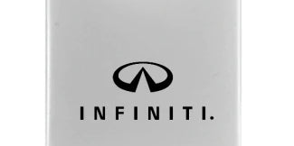 Infiniti Duo Leather / Chrome Key Chain Fob - Official Licensed
