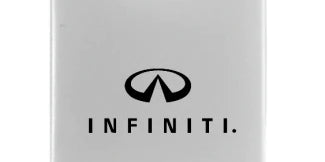 Infiniti Duo Leather / Chrome Key Chain Fob - Official Licensed