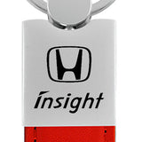 Honda Insight Duo Leather / Chrome Key Chain Fob - Official Licensed