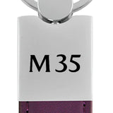 Infiniti M35 Duo Leather / Chrome Key Chain Fob - Official Licensed