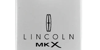 Lincoln MKX Duo Leather / Chrome Key Chain Fob - Official Licensed