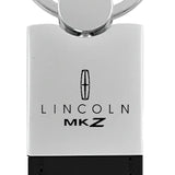 Lincoln MKZ Duo Leather / Chrome Key Chain Fob - Official Licensed