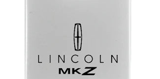 Lincoln MKZ Duo Leather / Chrome Key Chain Fob - Official Licensed