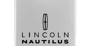 Lincoln Nautilus Duo Leather / Chrome Key Chain Fob - Official Licensed
