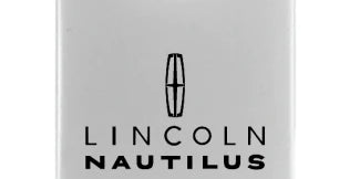 Lincoln Nautilus Duo Leather / Chrome Key Chain Fob - Official Licensed