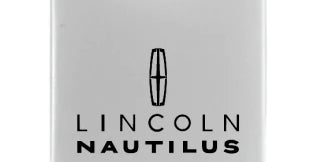 Lincoln Nautilus Duo Leather / Chrome Key Chain Fob - Official Licensed