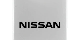 Nissan Duo Leather / Chrome Key Chain Fob - Official Licensed