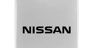 Nissan Duo Leather / Chrome Key Chain Fob - Official Licensed