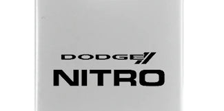 Dodge Nitro Duo Leather / Chrome Key Chain Fob - Official Licensed