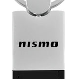 Nissan Nismo Duo Leather / Chrome Key Chain Fob - Official Licensed