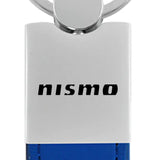 Nissan Nismo Duo Leather / Chrome Key Chain Fob - Official Licensed