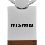 Nissan Nismo Duo Leather / Chrome Key Chain Fob - Official Licensed