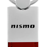 Nissan Nismo Duo Leather / Chrome Key Chain Fob - Official Licensed