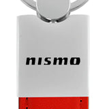 Nissan Nismo Duo Leather / Chrome Key Chain Fob - Official Licensed