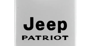 Jeep Patriot Duo Leather / Chrome Key Chain Fob - Official Licensed