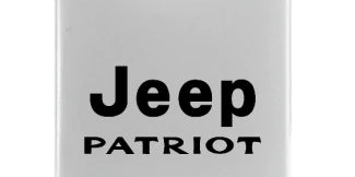 Jeep Patriot Duo Leather / Chrome Key Chain Fob - Official Licensed