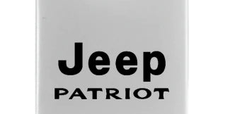 Jeep Patriot Duo Leather / Chrome Key Chain Fob - Official Licensed
