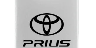 Toyota Prius Duo Leather / Chrome Key Chain Fob - Official Licensed
