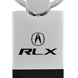 Acura RLX Duo Leather / Chrome Key Chain Fob - Official Licensed