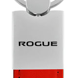Nissan Rogue Duo Leather / Chrome Key Chain Fob - Official Licensed