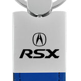 Acura RSX Duo Leather / Chrome Key Chain Fob - Official Licensed